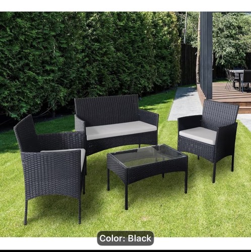 Piece outdoor rattan garden - piece,