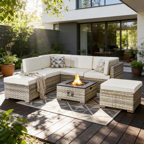 Fire pit table set - pit,