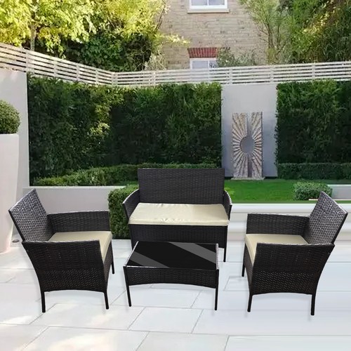 Piece rattan garden - 4,