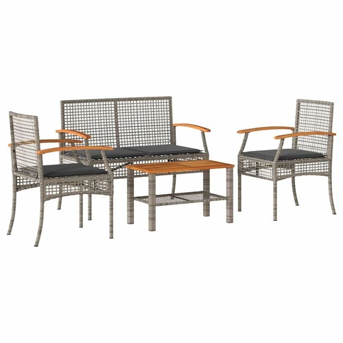 Garden furniture set modern - furniture,
