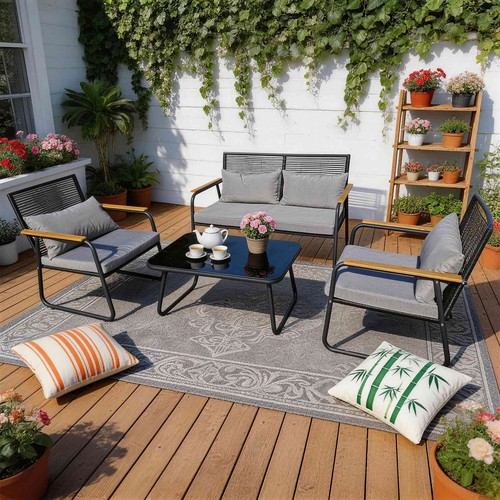 Seater rattan garden - rattan,