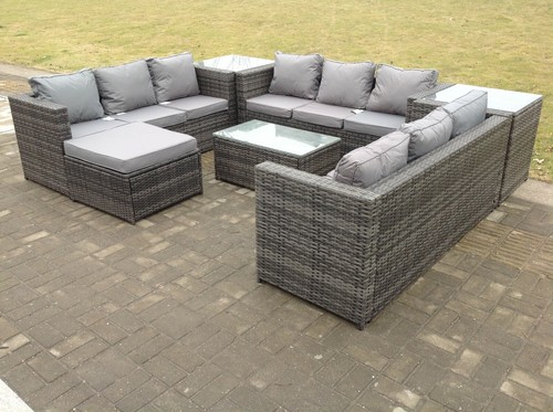 Rattan garden furniture - furniture, set