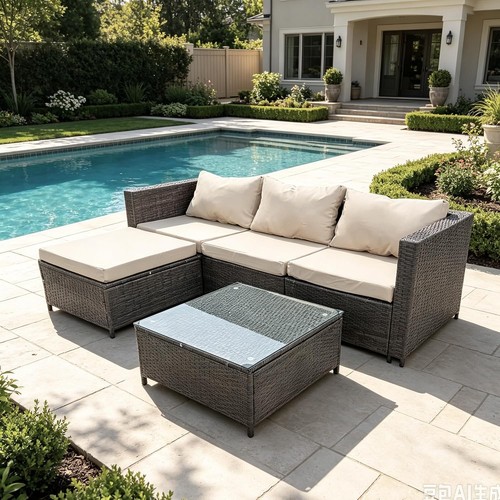 Seater rattan garden - seater,