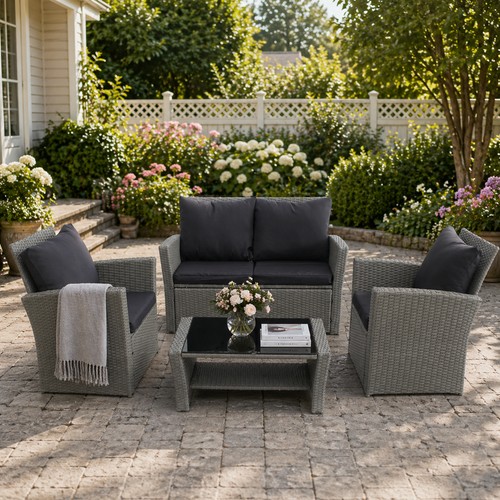 Rattan garden furniture - furniture, 4