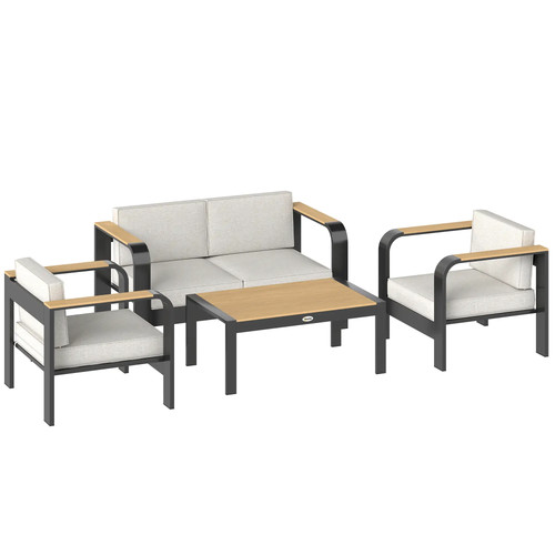 Seater aluminium garden - 4,
