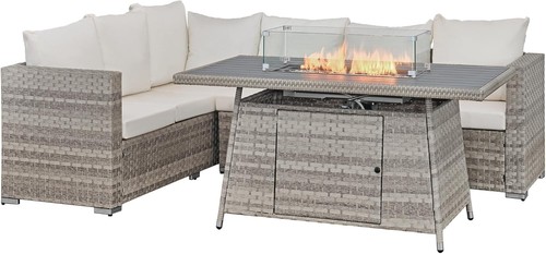 Fire pit table - table, set