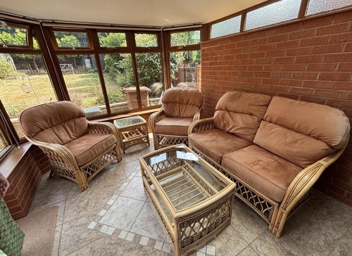 Vintage cane conservatory - vintage,