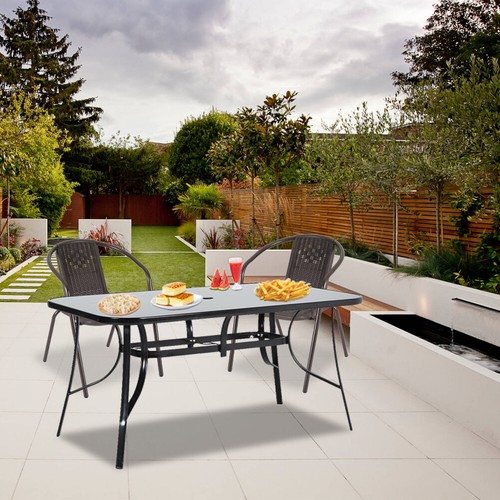 Rattan garden furniture - garden,