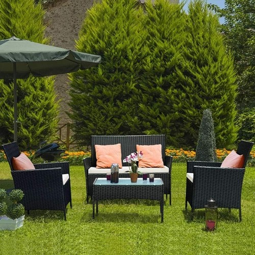 Piece rattan garden - 4,