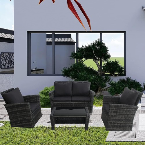 Seat rattan garden - 4,